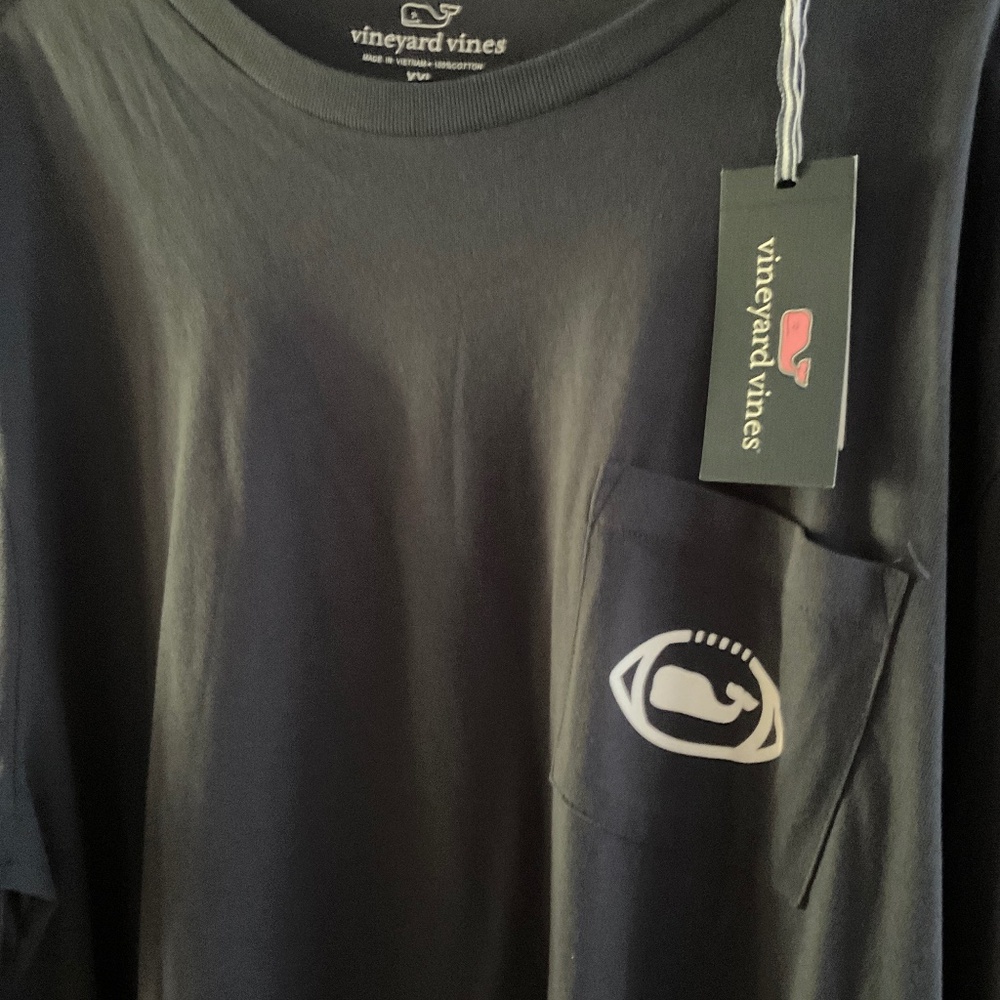 VINEYARD VINES MEN'S LONG SLEEVE POCKET TEE.NWT SIZE XXL